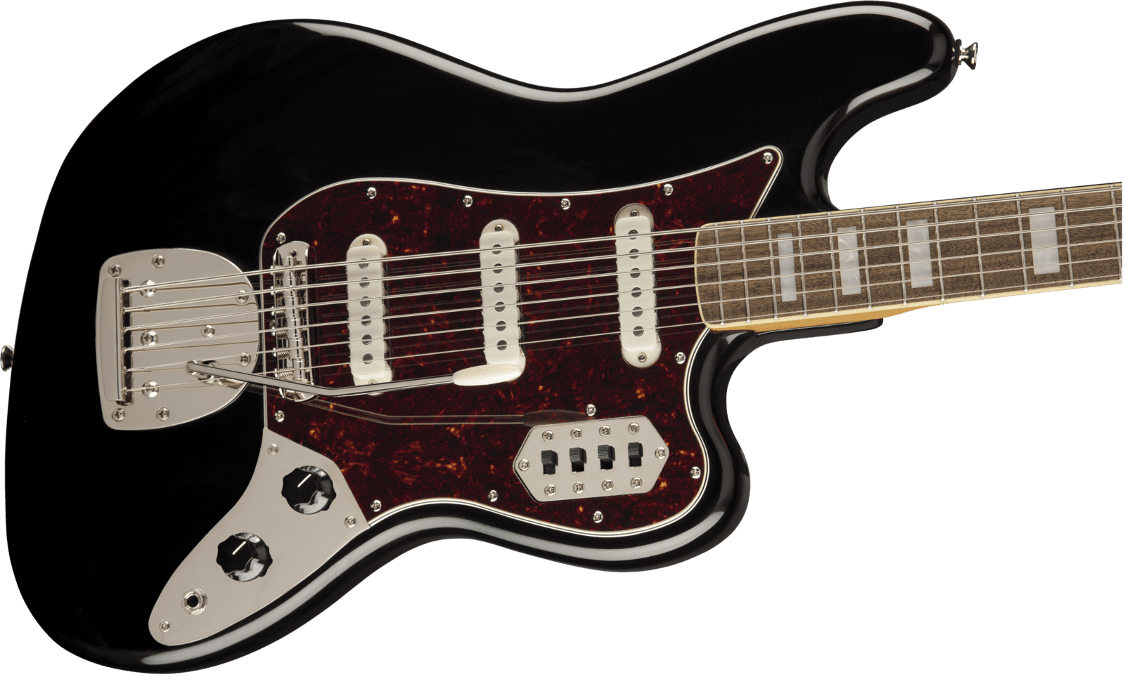 Fender Squier Classic Vibe Bass VI, Laurel Fingerboard, Black Vintage