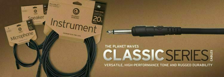 D'Addario Planet Waves Instrument Patch Cable 1ft (Right Angle)