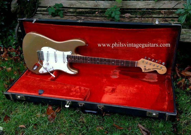 1970 Fender Stratocaster Firemist Gold