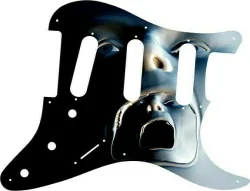 Greasy Groove Pickguard - Stratocaster Facial Escape