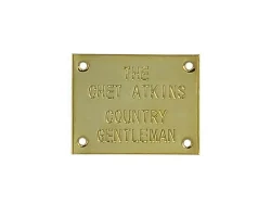 Gretsch Nameplate Chet Atkins Country Gentleman