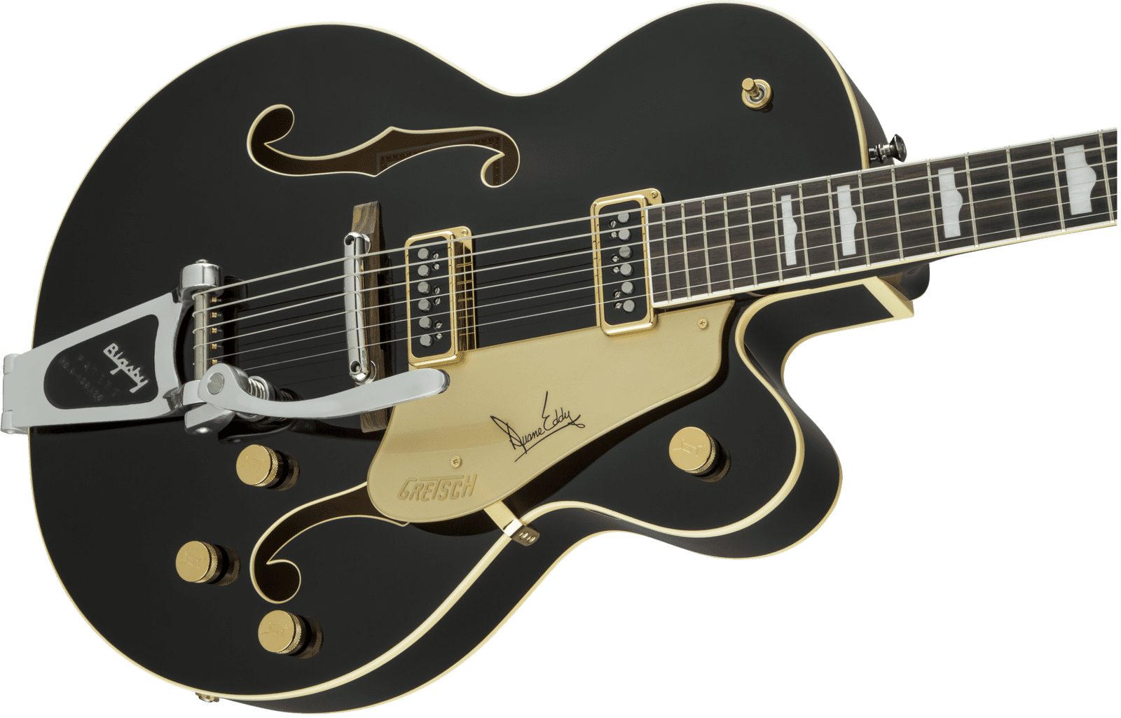 Gretsch G6120 Duane Eddy Signature Black Lacquer Vintage & Modern Guitars
