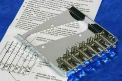 Fender Genuine Parts - 6 Saddle Telecaster Bridge Assembly