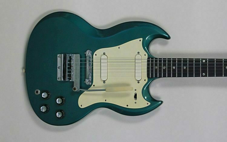 1967 Gibson SG Melody Maker Pelham Blue - Image 12