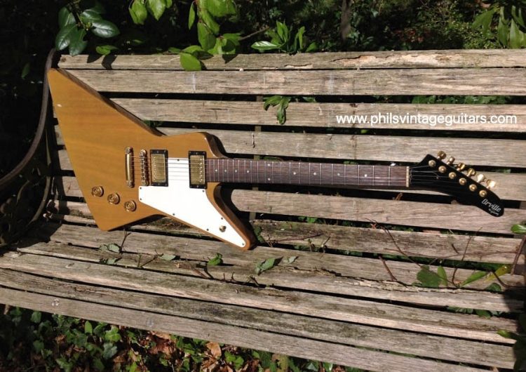 1991 Orville by Gibson Korina Explorer 