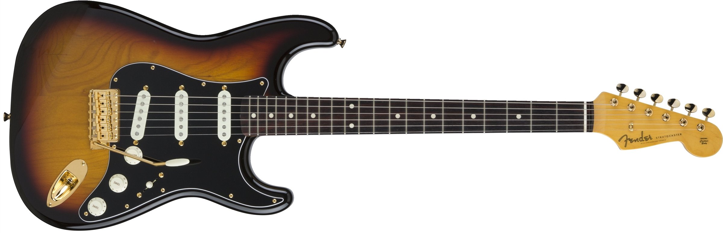 Fender MIJ Traditional ’60s Stratocaster®, Rosewood, 3-Tone-Sunburst