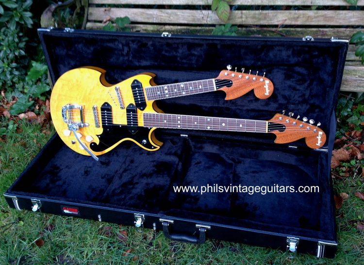 Circa 2000 Paul Bigsby Twin Neck Replica