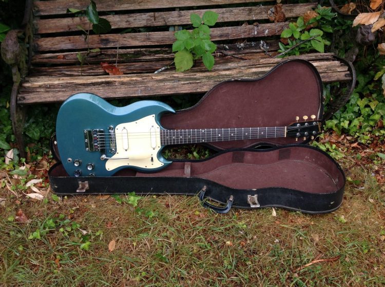 1967 Gibson SG Melody Maker Pelham Blue - Image 6