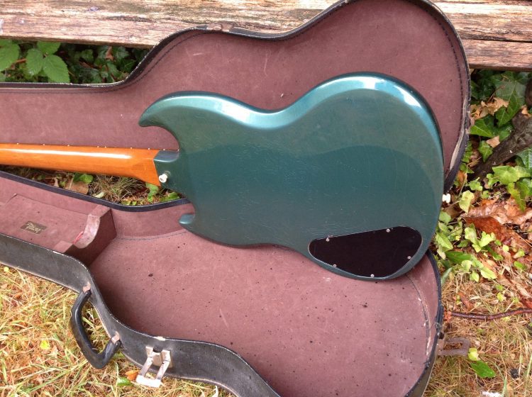 1967 Gibson SG Melody Maker Pelham Blue - Image 4