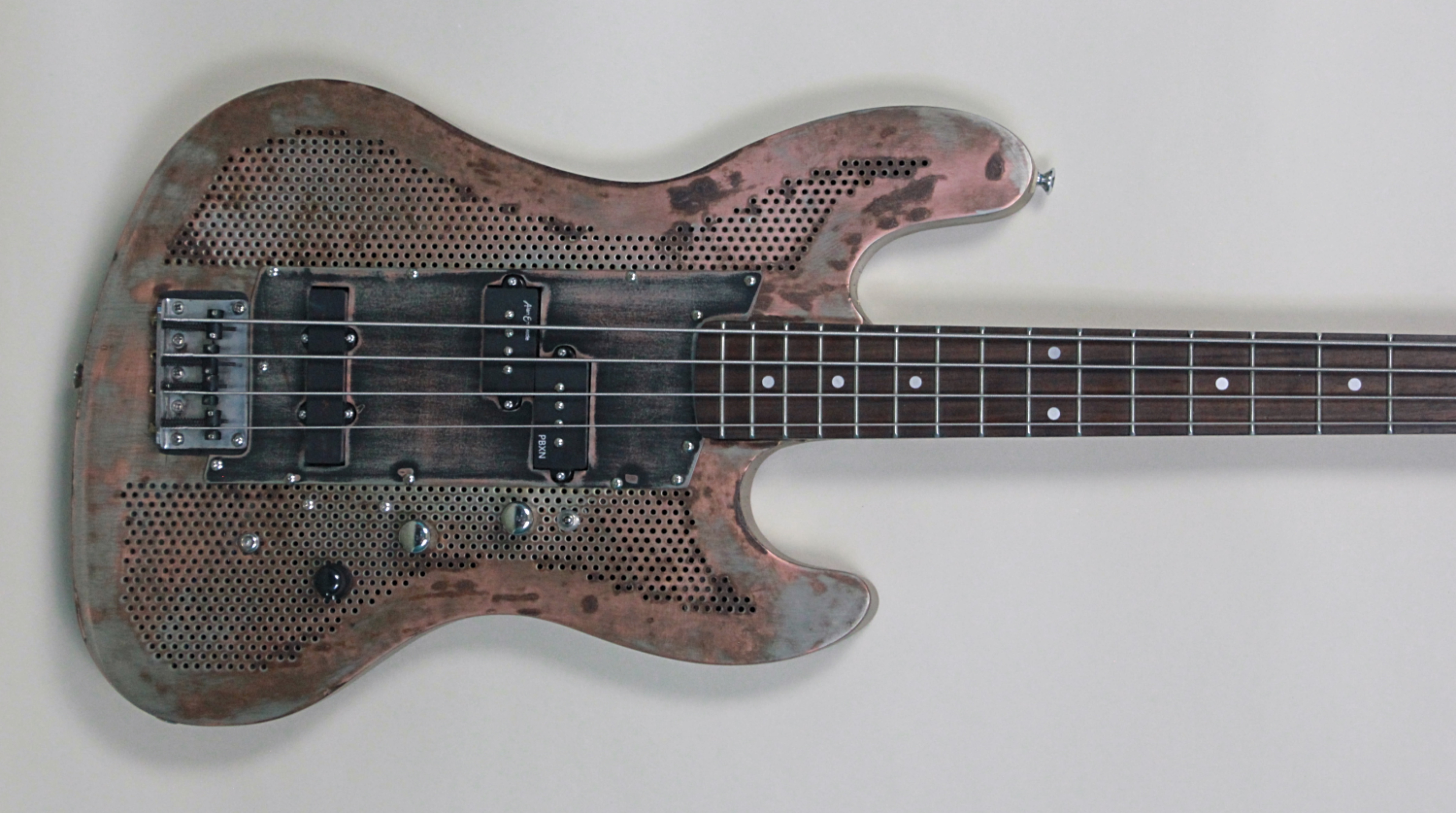 Revelation Rusty Steel Bass Prototype Vintage & Modern Guitars