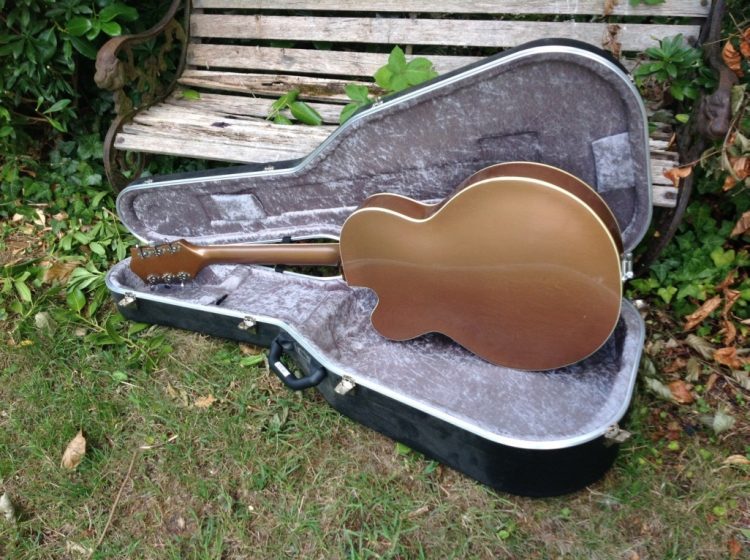1956 Gretsch 6189 (Streamliner) Bamboo / Copper Mist Ex Martin Simpson - Image 7