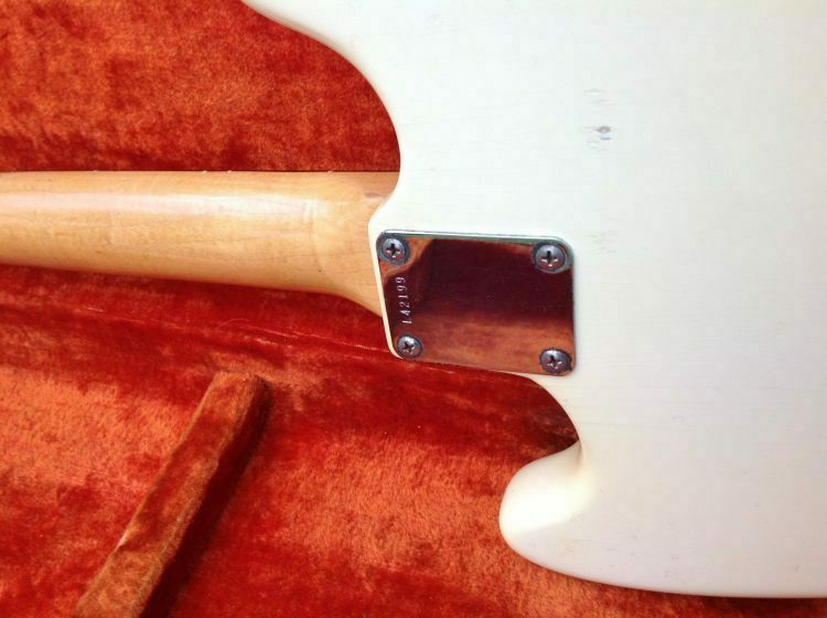 1964 Fender Mustang Olympic White - Image 6