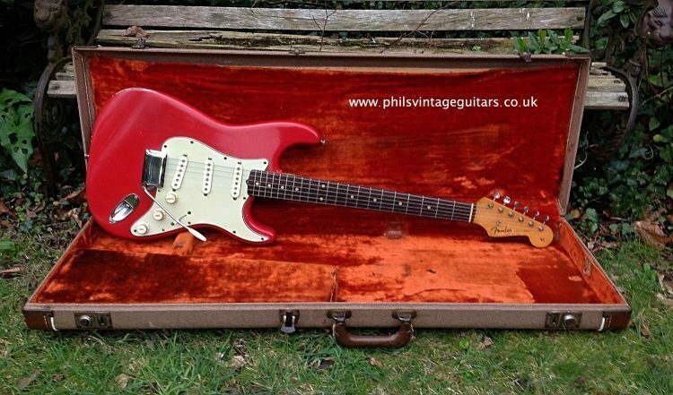 1962 Fender Stratocaster Dakota Red