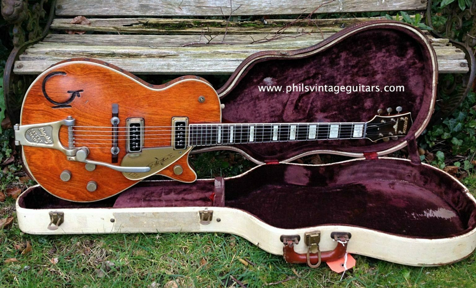 Gretsch Historic Series G3967 Synchromatic Jr Gold w/Case Vintage