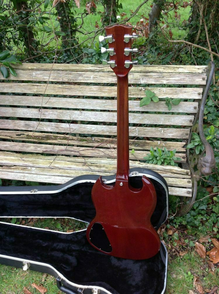 1974 Gibson SG Standard Ebony - Image 6