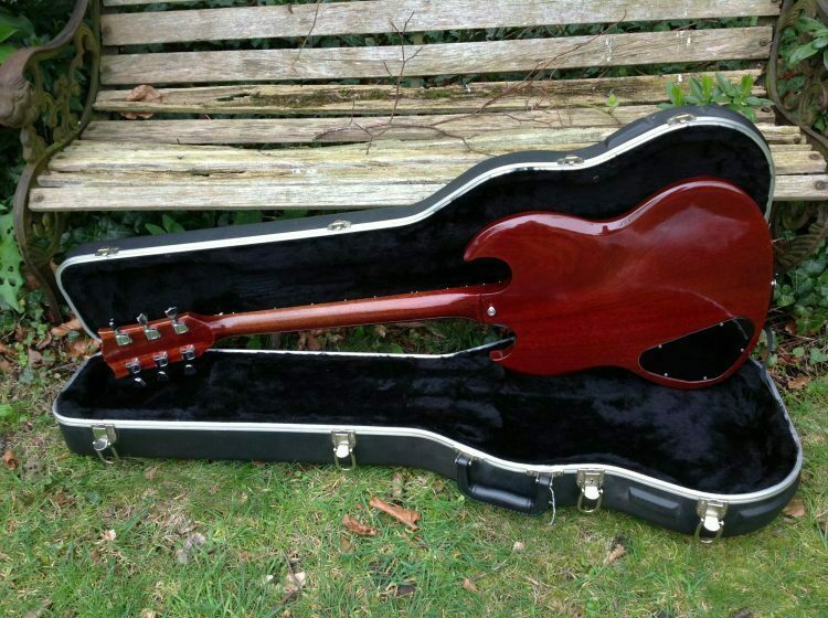 1974 Gibson SG Standard Ebony - Image 8