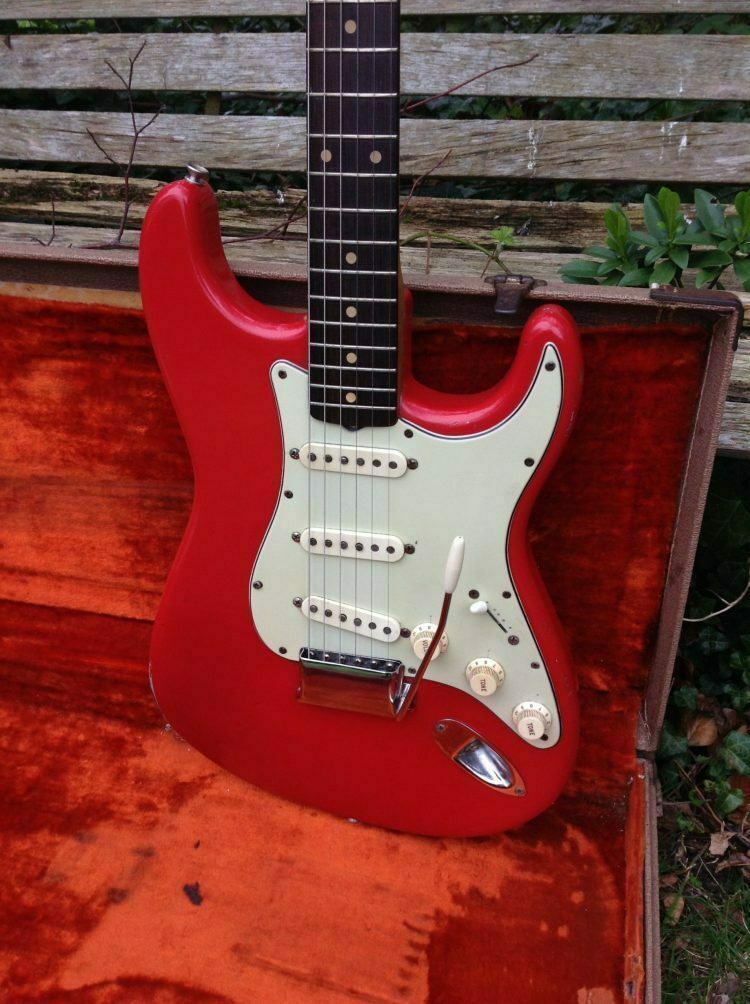 1962 Fender Stratocaster Dakota Red - Image 6