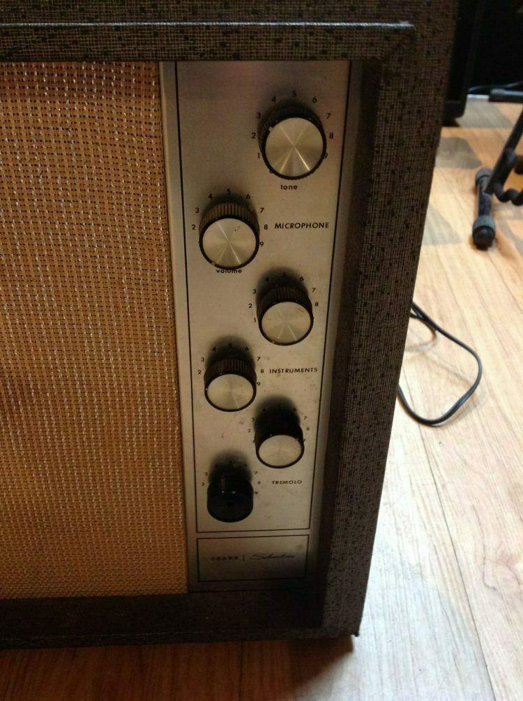 1966 Silvertone 1482 Amplifier - Image 4