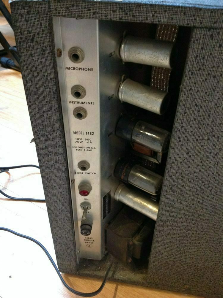 1966 Silvertone 1482 Amplifier - Image 3