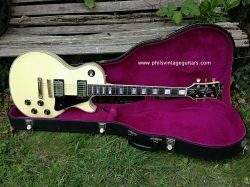 1974 Gibson Les Paul Custom White