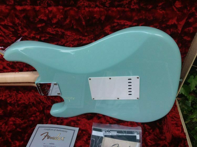 2013 Fender Custom Shop Eric Clapton Stratocaster Daphne Blue - Image 6