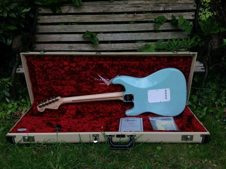 2013 Fender Custom Shop Eric Clapton Stratocaster Daphne Blue - Image 8