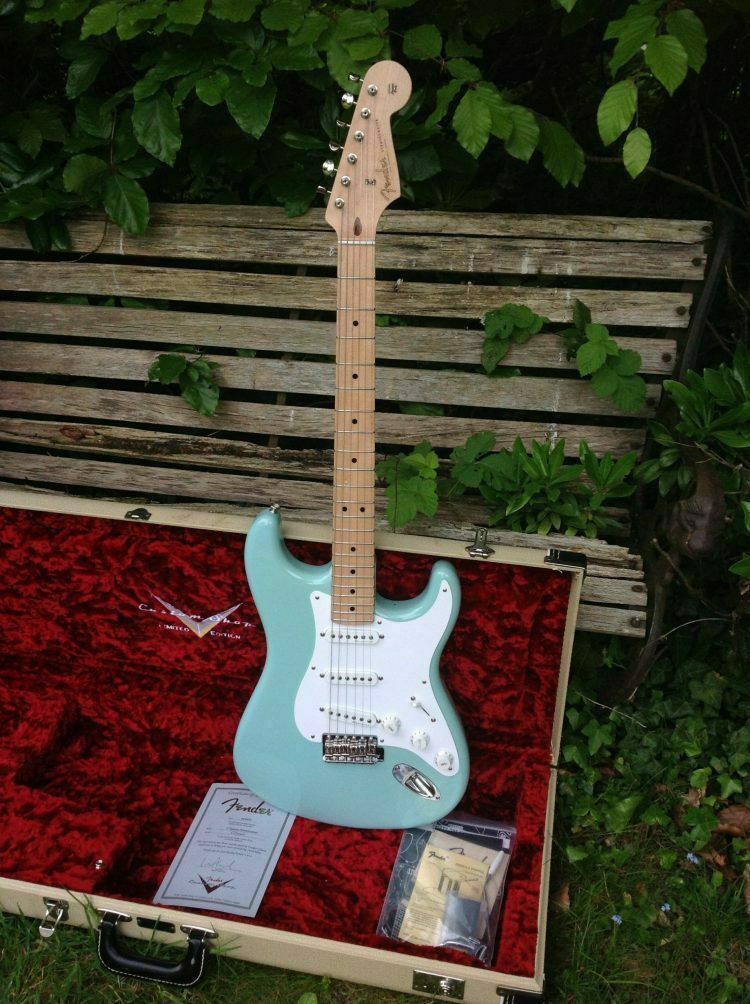 2013 Fender Custom Shop Eric Clapton Stratocaster Daphne Blue - Image 9