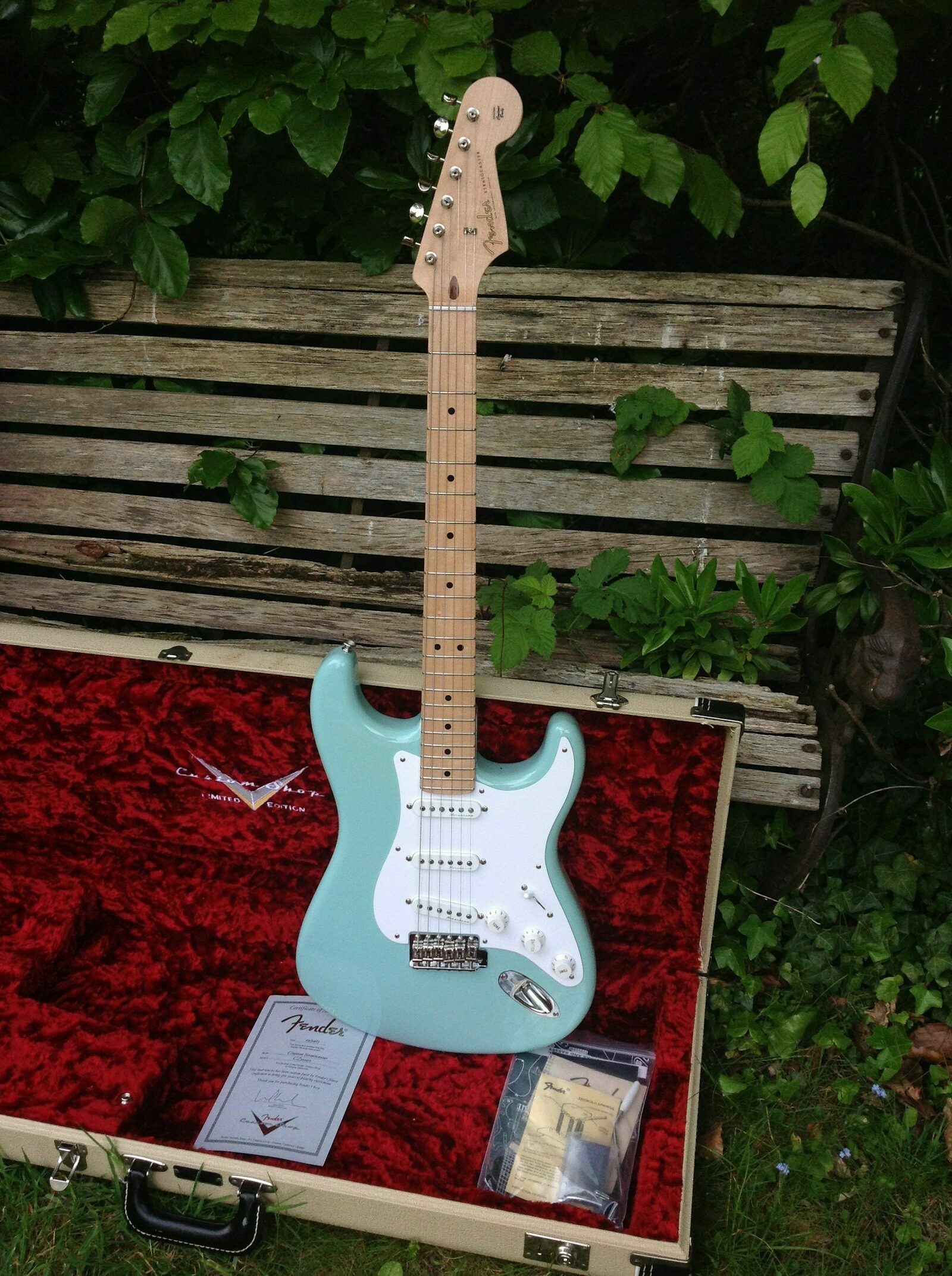 2013 Fender Custom Shop Eric Clapton Stratocaster Daphne Blue Vintage