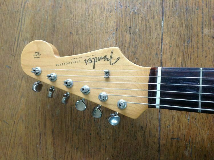 1996 Fender Japan 1962 Reissue Stratocaster Shell Pink - Image 11