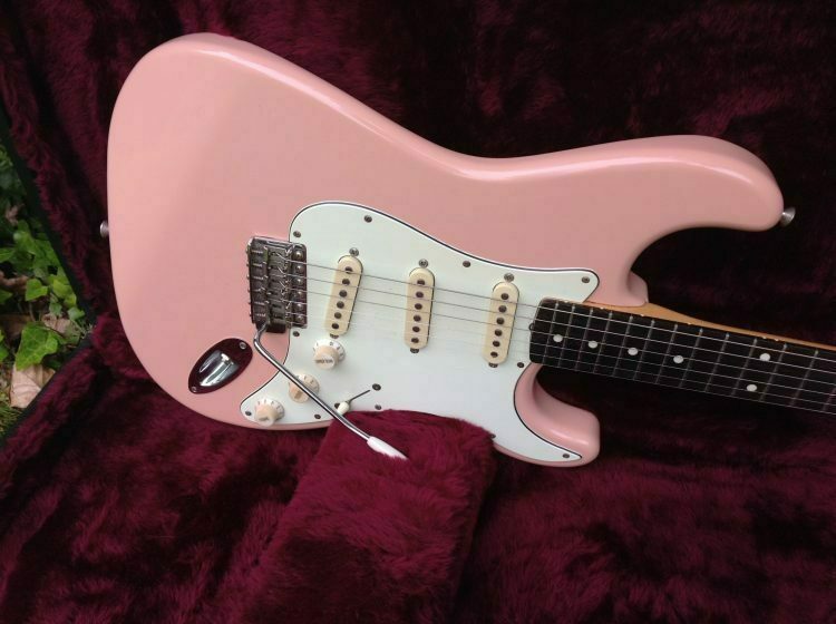 1996 Fender Japan 1962 Reissue Stratocaster Shell Pink - Image 7