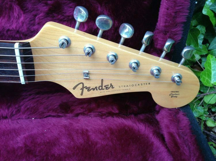 1996 Fender Japan 1962 Reissue Stratocaster Shell Pink - Image 6