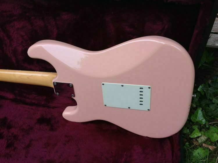 1996 Fender Japan 1962 Reissue Stratocaster Shell Pink - Image 5
