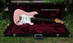 1996 Fender Japan 1962 Reissue Stratocaster Shell Pink