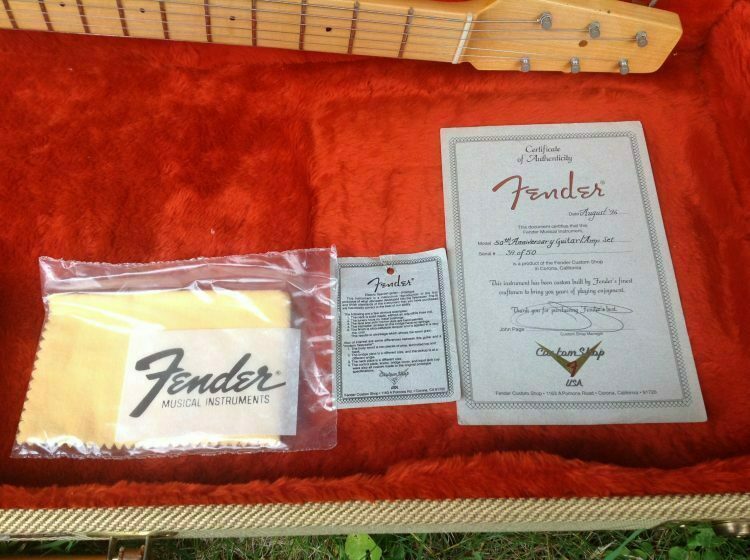 1949 Fender 50th Anniversary Prototype Electric Spanish Guitar - Image 2
