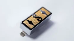Supro Gold Foil Mini Pickup Neck & Bridge Set