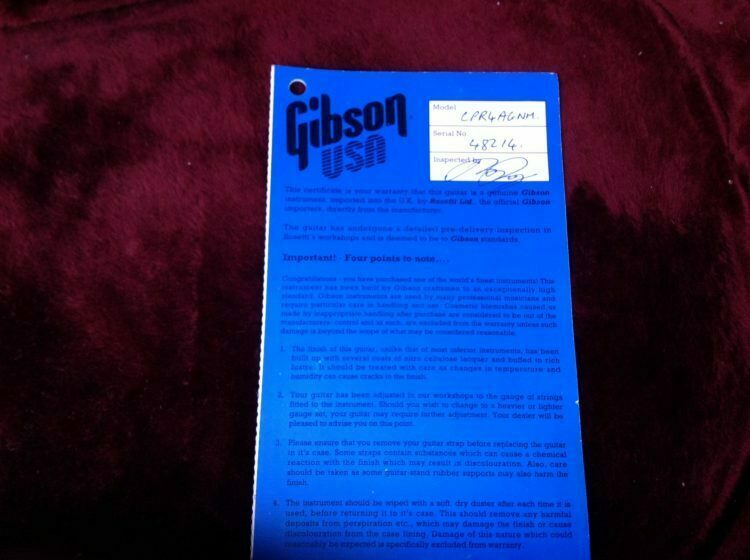1998 Gibson R4 Gold Top - Image 4