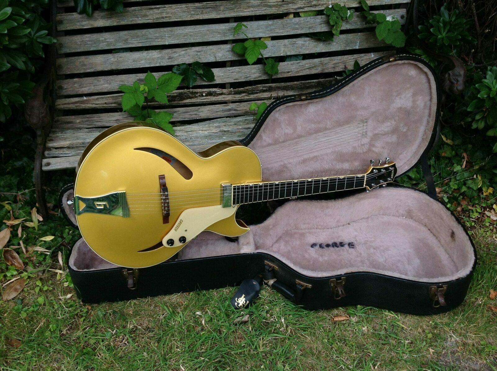 Gretsch Historic Series G3967 Synchromatic Jr Gold w/Case Vintage