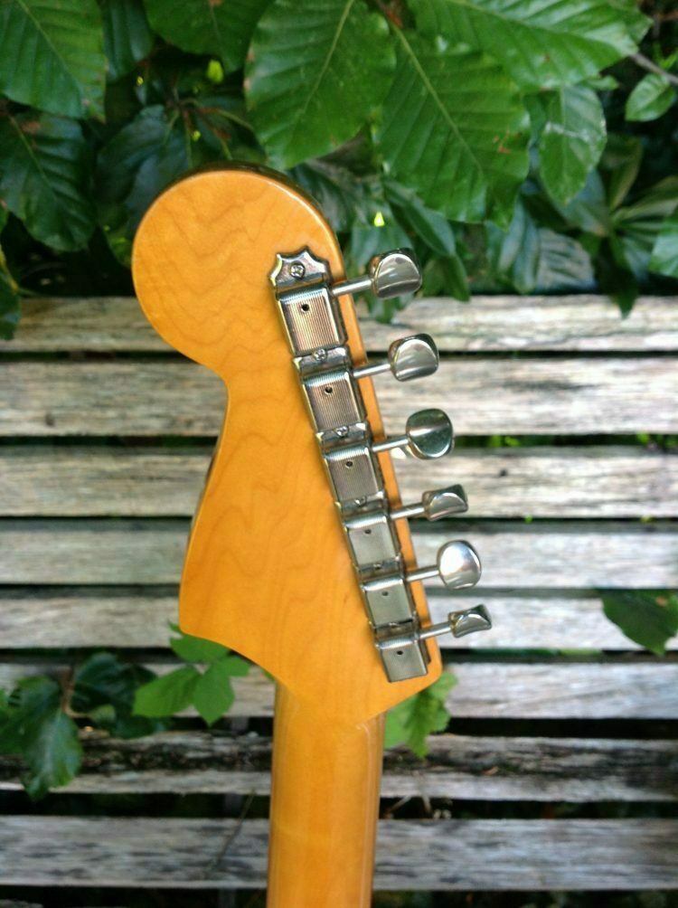 1994 Fender Japan Jazzmaster Olympic White - Image 8