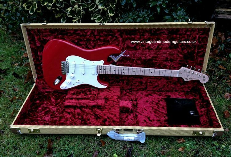 2018 Fender Custom Shop Todd Krauss Master Build Eric Clapton Stratocaster Torino Red NOS