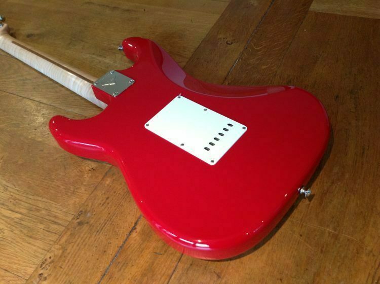 2018 Fender Custom Shop Todd Krauss Master Build Eric Clapton Stratocaster Torino Red NOS - Image 7