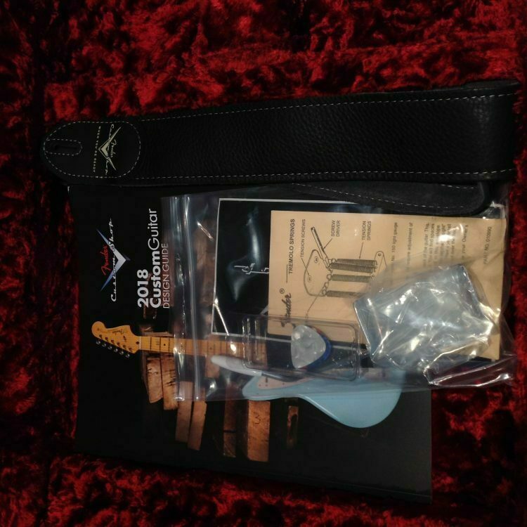 2018 Fender Custom Shop Todd Krauss Master Build Eric Clapton Stratocaster Torino Red NOS - Image 8