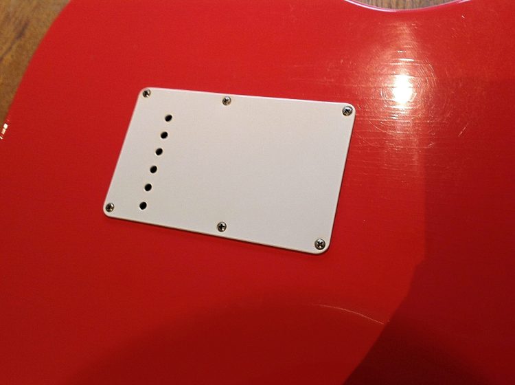 Custom luthier Build 1954 Stratocaster Fiesta Red - Image 5