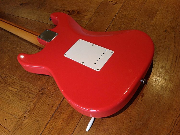 Custom luthier Build 1954 Stratocaster Fiesta Red - Image 4