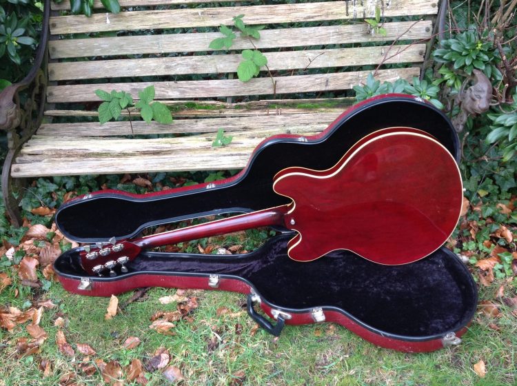1969 Gibson ES 335 TD Wine Red - Image 4