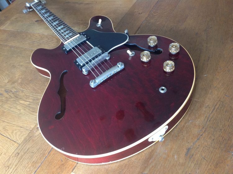 1969 Gibson ES 335 TD Wine Red - Image 6