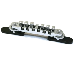 Gretsch Bridge Assembly, Melita Synchro-Sonic™, Chrome with Base