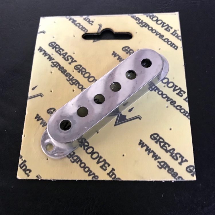Greasy Grooves Strat Chrome Pickup Cover