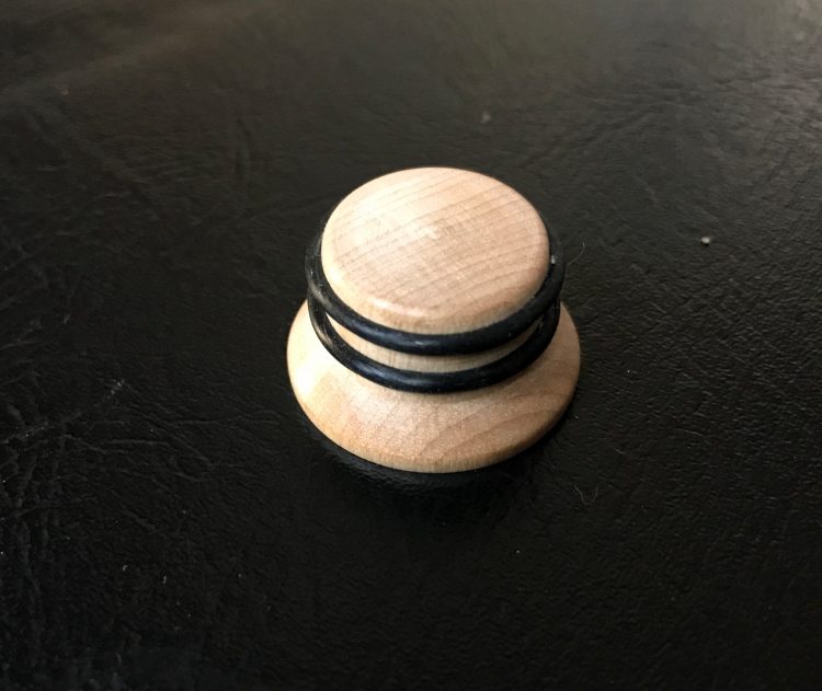 Greasy Grooves Maple Control Knob Fits CTS Splined Shaft