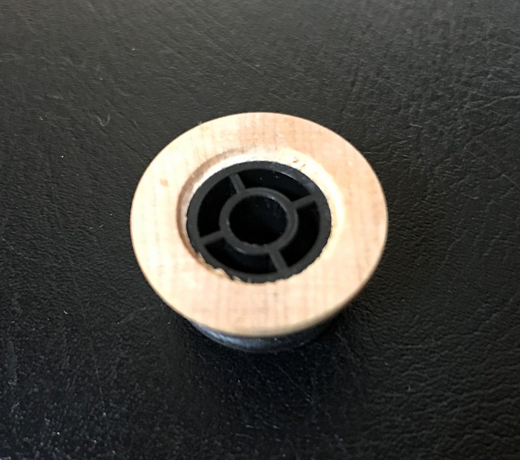 Greasy Grooves Maple Control Knob Fits CTS Splined Shaft Vintage