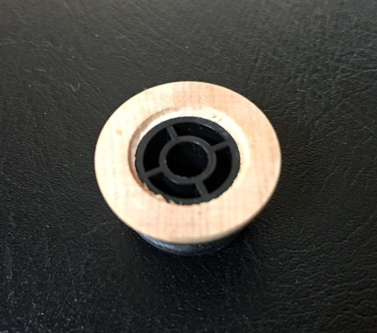 Greasy Grooves Maple Control Knob Fits CTS Splined Shaft - Image 2